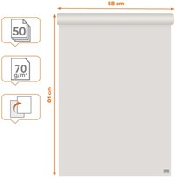 Flipoverpapier Nobo gerecycled 58x81cm dubbelzijdig plano 50vel-2