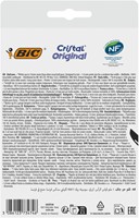 Balpen Bic Cristal medium blauw blister à 10 stuks-1