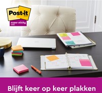 Post-it memoblokje  76x 76mm Z-Note R330 Super Sticky Carnival-2