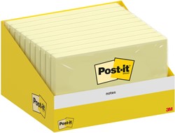 Post-it memoblokje  76x127mm 6830 Notes Canary Yellow