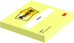  Post-it  memoblokje 76x76mm 6820 Notes Canary Yellow