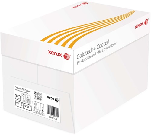 Laserpapier Xerox Colotech+ silk coated A4 130gr wit 500vel-3