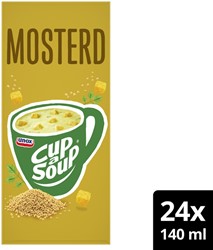 Unox Cup-a-Soup Unox mosterd 24x140ml