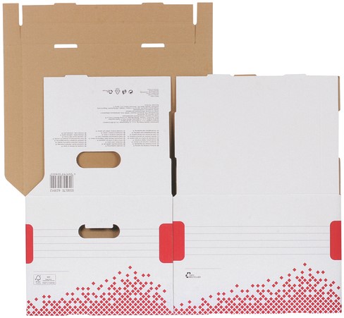 Opberg- en transportdoos Esselte Speedbox 367x263x325mm wit-2