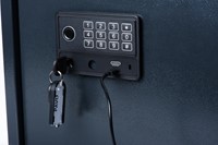 Sleutelkast Pavo high security magnetisch met fingerprintslot 20 haken 350x410x100mm-4