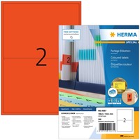 Etiket HERMA 4567 199.5x143.5mm 200stuks rood