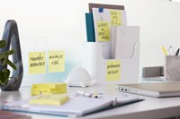 Post-it memoblokje  76x 76mm 3M 654-SSCY Super Sticky geel voordeelpak-3