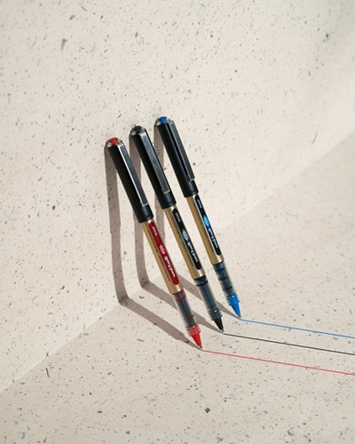 Rollerpen Uni-ball Eye eco 150E breed blauw-3