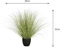 Kunstplant Mica Gras in plastic pot Ø14,5cm 68cm-1