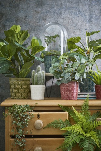 Kunstplant Mica Pilea in pot Ø11,5cm 35cm-3