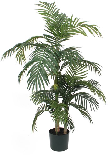 Kunstplant Mica Areca palm in plastic pot 150cm