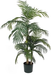 Kunstplant Mica Areca palm in plastic pot 150cm