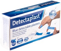 Waterafstotende blauwe pleister Detectaplast 180x20mm ds/100-3