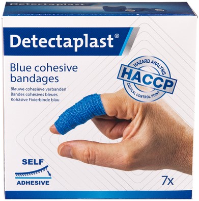 Kohesief verband blauw Detectaplast assorti 7stuks