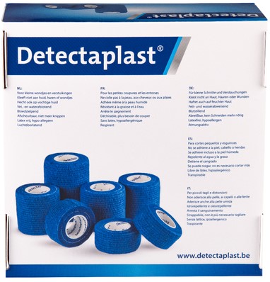 Kohesief verband blauw Detectaplast assorti 7stuks-2