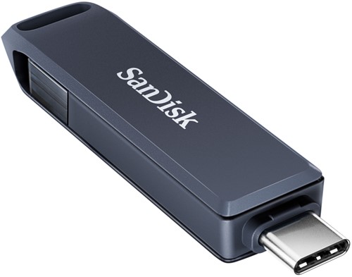 USB-Stick Phone Drive lightning- USB-C  256GB blauw