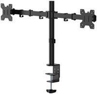 Monitorarm Quantore dual 17-27 inch zwart-3