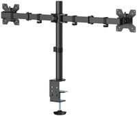 Monitorarm Quantore dual 17-27 inch zwart-2