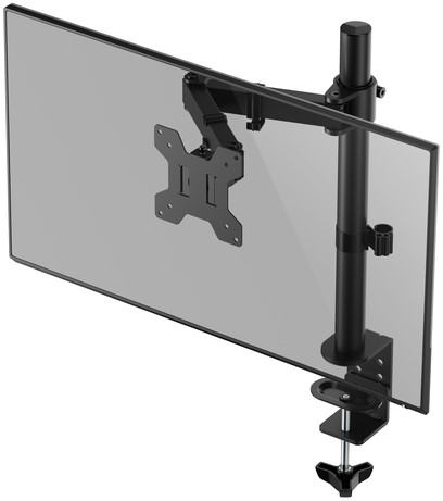 Monitorarm Quantore enkel 17-27 inch zwart