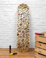 Paintmarker Uni POSCA PC8K breed schuin goud-8