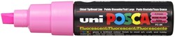 Paintmarker Uni POSCA PC8K breed schuin fluor roze