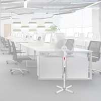 Statiefventilator BRASQ F300 Ø 40cm wit-2