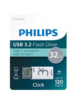 Philips USB-stick Click USB-C
