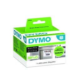 Dymo Labelwriter voedsellabel