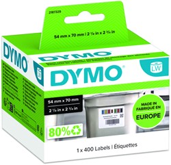 Dymo Labelwriter voedsellabel