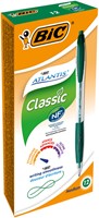 Balpen Bic Atlantis Clic groen-2
