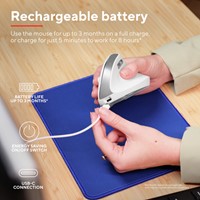 Muis Trust ergonomisch BAYO II draadloos wit-1