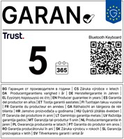 Toetsenbord Trust Basics bluetooth QWERTY-1