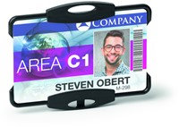 Badge 54x87mm Durable 8988 ECO voor 1 kaart open pak/10-2