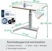 Zit-sta bureau Leitz Ergo elektrisch compact-12
