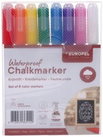 Krijtstift Europel watervast 1-3mm assorti etui 8 stuks-2