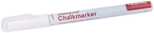 Krijtstift Europel watervast 1-3mm wit blister 1 stuk-3