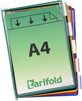 Infotas Tarifold A4 verticaal assorti 10 stuks-2
