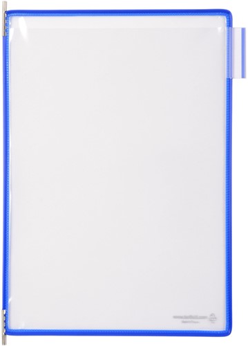 Infotas Tarifold A4 verticaal blauw 10 stuks