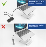Dockingstation ACT USB-C 4K MST voor 2 HDMI monitoren-1