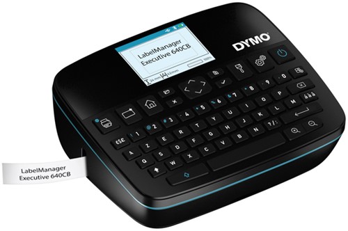 Labelprinter Dymo 640CB LabelManager Executive draagbaar azerty zwart