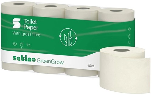 Toiletpapier Satino MT1 GreenGrow 3-laags 8x250vel naturel 079870