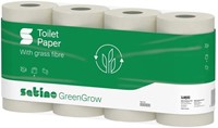 Toiletpapier Satino MT1 GreenGrow 3-laags 8x250vel naturel 079870-3