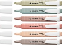 Markeerstift STABILO Swing cool nature assorti pk/6-2