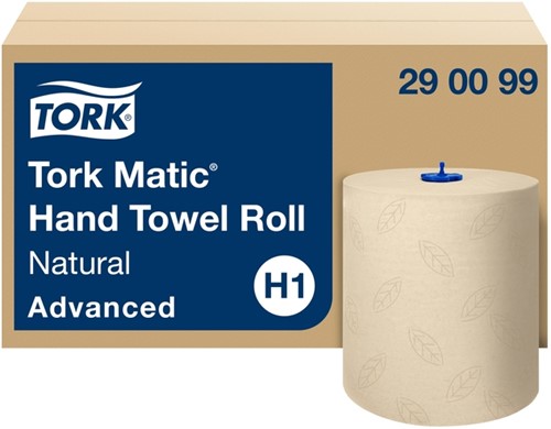 Handdoekrol Tork H1 2-laags Matic Advanced 290099 150m naturel 
