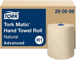Handdoekrol Tork H1 2-laags Matic Advanced 290099 150m naturel 