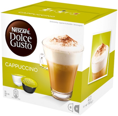 Dolce Gusto cappuccino 16 cups
