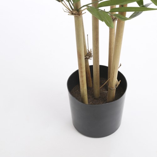Kunstplant Mica Bamboe in plastic pot 150cm-3