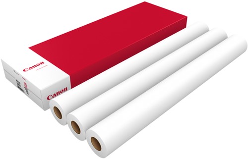 Inkjetpapier Canon 914mmx50m 75gr standaard pk/3