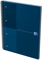 Spiraalblok Oxford International Notebook A4+ lijn 160vel petrol blauw-2