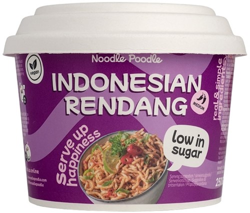 Noodles The Noodle Poodle Indonesian rendang bak 250 gr